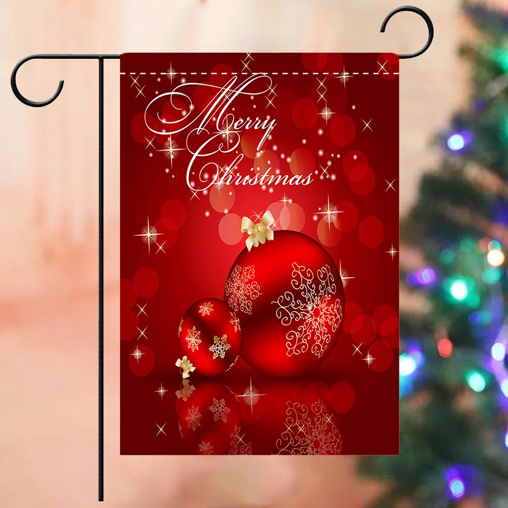 1pc Christmas Flag Double Side Creative Decorative Hanging Flag Ornament for Outdoors
1pc Christmas Flag Double Side Creative Decorative Hanging Flag Ornament for Outdoors