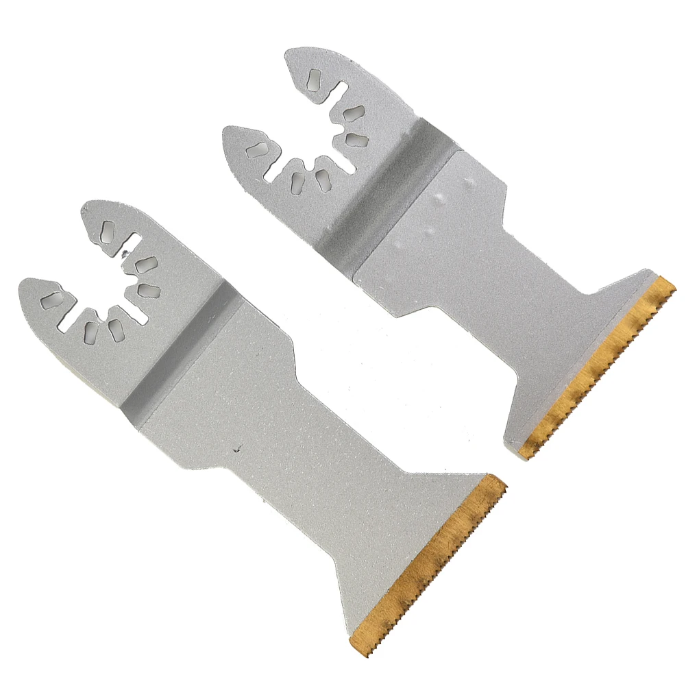 2pcs Titanium Bi-Metal Oscillating Multitool Saw Blade 50mm 70mm For Wood Metal Cutting Renovator Woodworking Power Tools
2pcs Titanium Bi-Metal Oscillating Multitool Saw Blade 50mm 70mm For Wood Metal Cutting Renovator Woodworking Power Tools