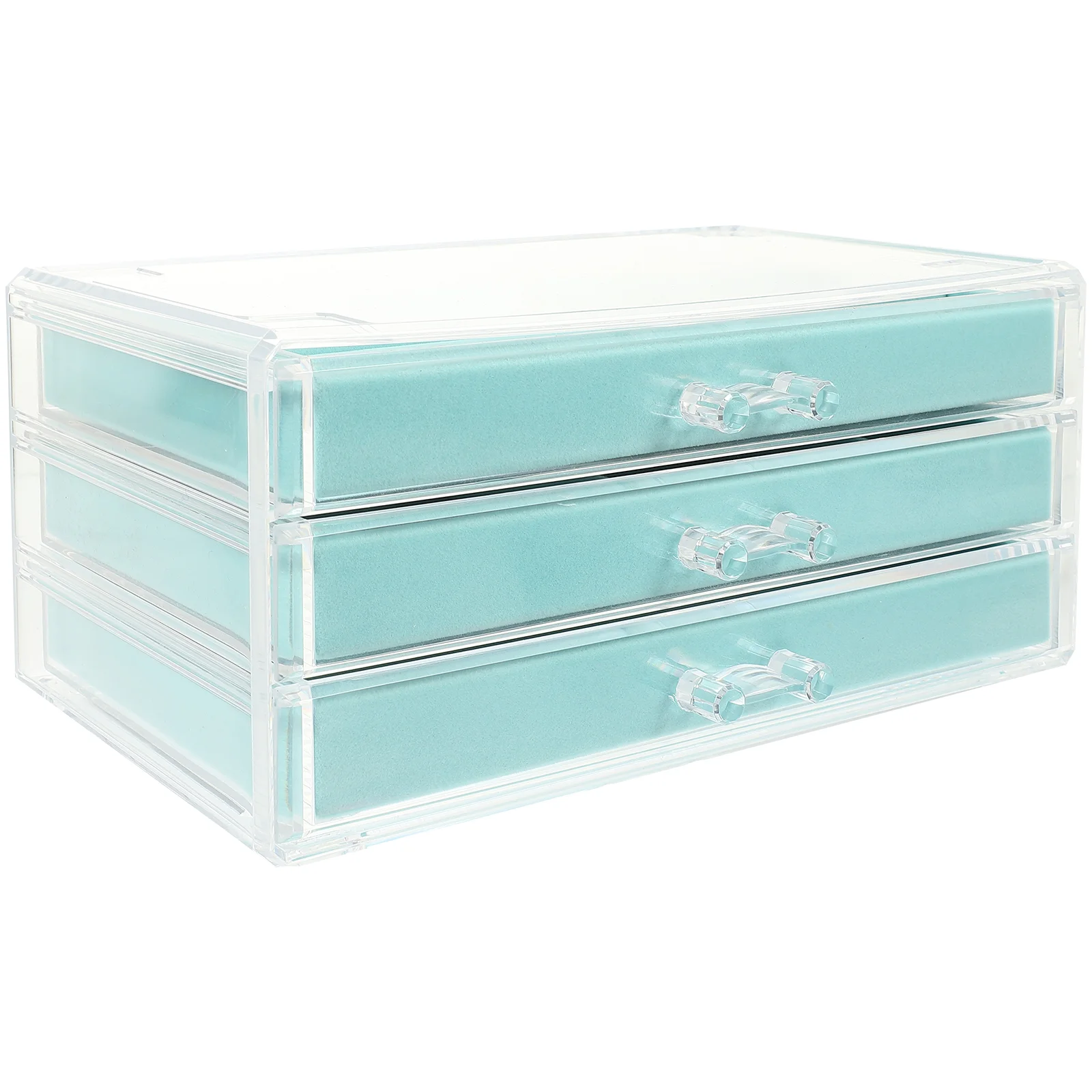 Jewelry Storage Box Display Holder Women Earrings Drawer Bracelets Case 3 Organizer Flocking Cloth Miss Women's
Jewelry Storage Box Display Holder Women Earrings Drawer Bracelets Case 3 Organizer Flocking Cloth Miss Women's