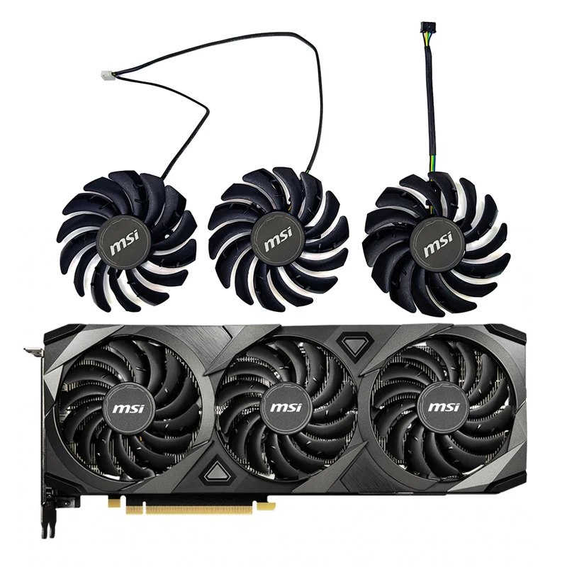 85mm 4PIN PLD09210B12HH DC 12V RTX 3060 Gaming Cooling Fan For MSI RTX 3090 3080 3070 3060 VENTUS Graphics Card Cooling Fan
85mm 4PIN PLD09210B12HH DC 12V RTX 3060 Gaming Cooling Fan For MSI RTX 3090 3080 3070 3060 VENTUS Graphics Card Cooling Fan