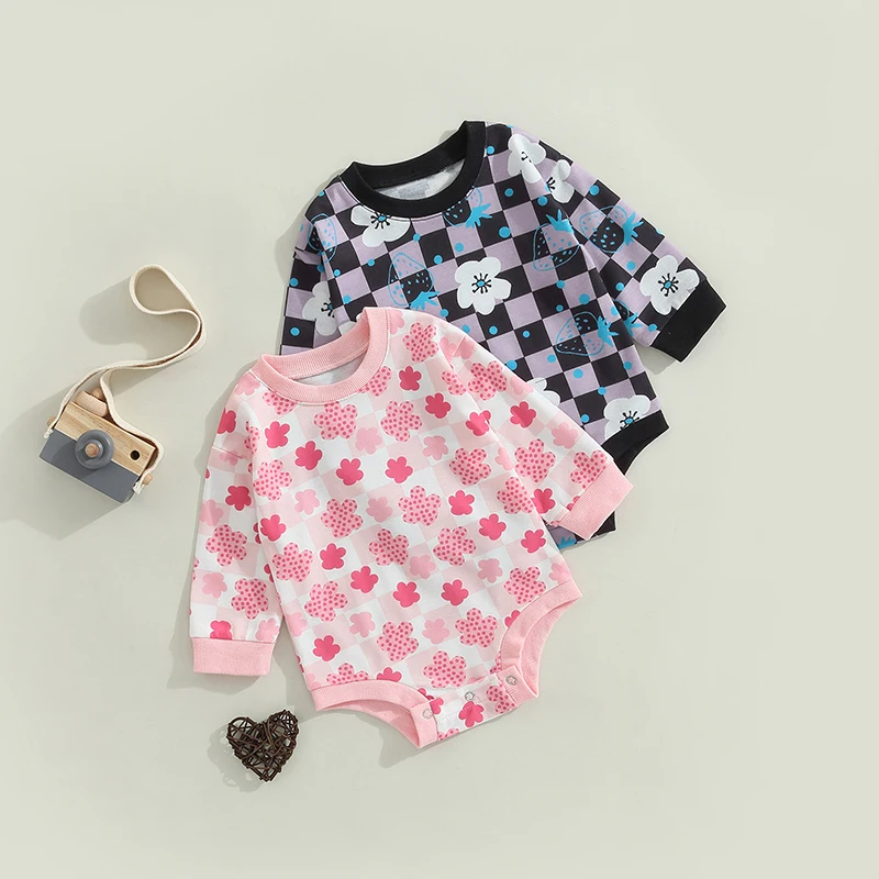 Baby Girl Rompers Long Sleeve Romper Jumpsuits New Fashion Organic Cotton Newborn Baby Girl Clothes 0-24M
Baby Girl Rompers Long Sleeve Romper Jumpsuits New Fashion Organic Cotton Newborn Baby Girl Clothes 0-24M