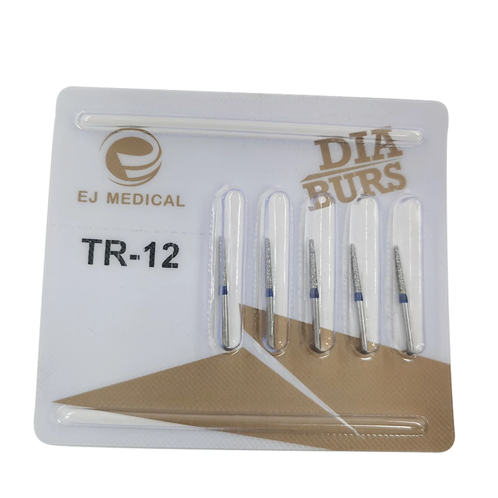 GHMall 5 Pieces TR-12 Dental Diamond Burs Drill Dentistry Burs High Speed Handpiece Handle Dentist Tools
GHMall 5 Pieces TR-12 Dental Diamond Burs Drill Dentistry Burs High Speed Handpiece Handle Dentist Tools