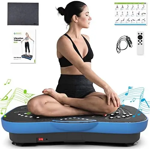 Fitness Vibration Plate Exercise Equipment Whole Body Shape Exercise Machine Vibration Platform Fit Massage Workout Trainer,Max
Fitness Vibration Plate Exercise Equipment Whole Body Shape Exercise Machine Vibration Platform Fit Massage Workout Trainer,Max