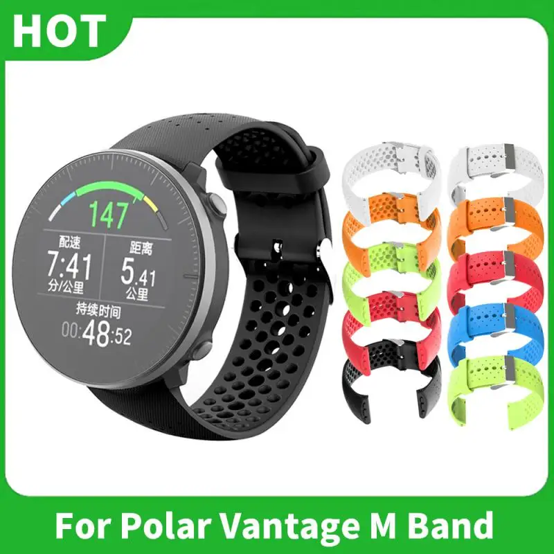 Силиконовый ремешок для Polar Vantage M, мягкий силиконовый ремешок для смарт-часов, сменный Браслет для часов Polar Vantage M 
Силиконовый ремешок для Polar Vantage M, мягкий силиконовый ремешок для смарт-часов, сменный Браслет для часов Polar Vantage M