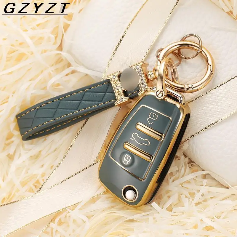 Key Case Cover for Audi A1 A3 A4 A5 A6 A7 Q3 Q5 S6 B6 B7 B8 C6 8P 8V 8L TT RS Folding Key Shell Keychain Protector Accessories
Key Case Cover for Audi A1 A3 A4 A5 A6 A7 Q3 Q5 S6 B6 B7 B8 C6 8P 8V 8L TT RS Folding Key Shell Keychain Protector Accessories