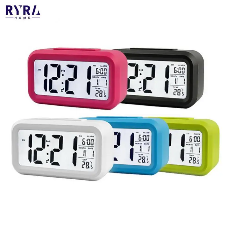 High Quality Smart Clock Charging Lazy Sleepy Alarm Clock Mute Backlight Electronic Clock Creative Digital Clock Gift Wholesale
High Quality Smart Clock Charging Lazy Sleepy Alarm Clock Mute Backlight Electronic Clock Creative Digital Clock Gift Wholesale