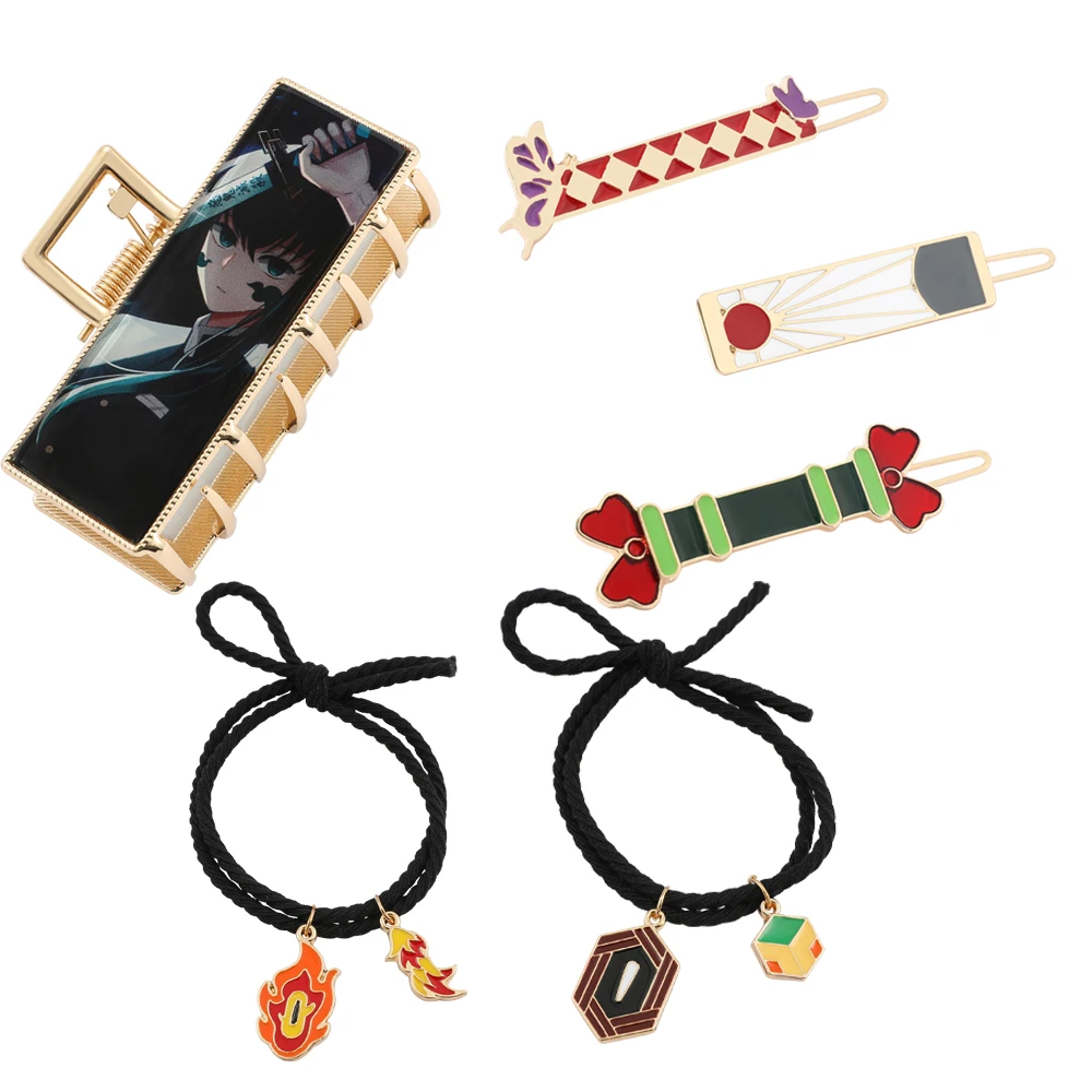6 PCS Set Anime Figure Tokitou Muichirou Agatsuma Zenitsu Cosplay Hair Accessories Demon Slayer Hair Clip Barrettes Bracelets
6 PCS Set Anime Figure Tokitou Muichirou Agatsuma Zenitsu Cosplay Hair Accessories Demon Slayer Hair Clip Barrettes Bracelets