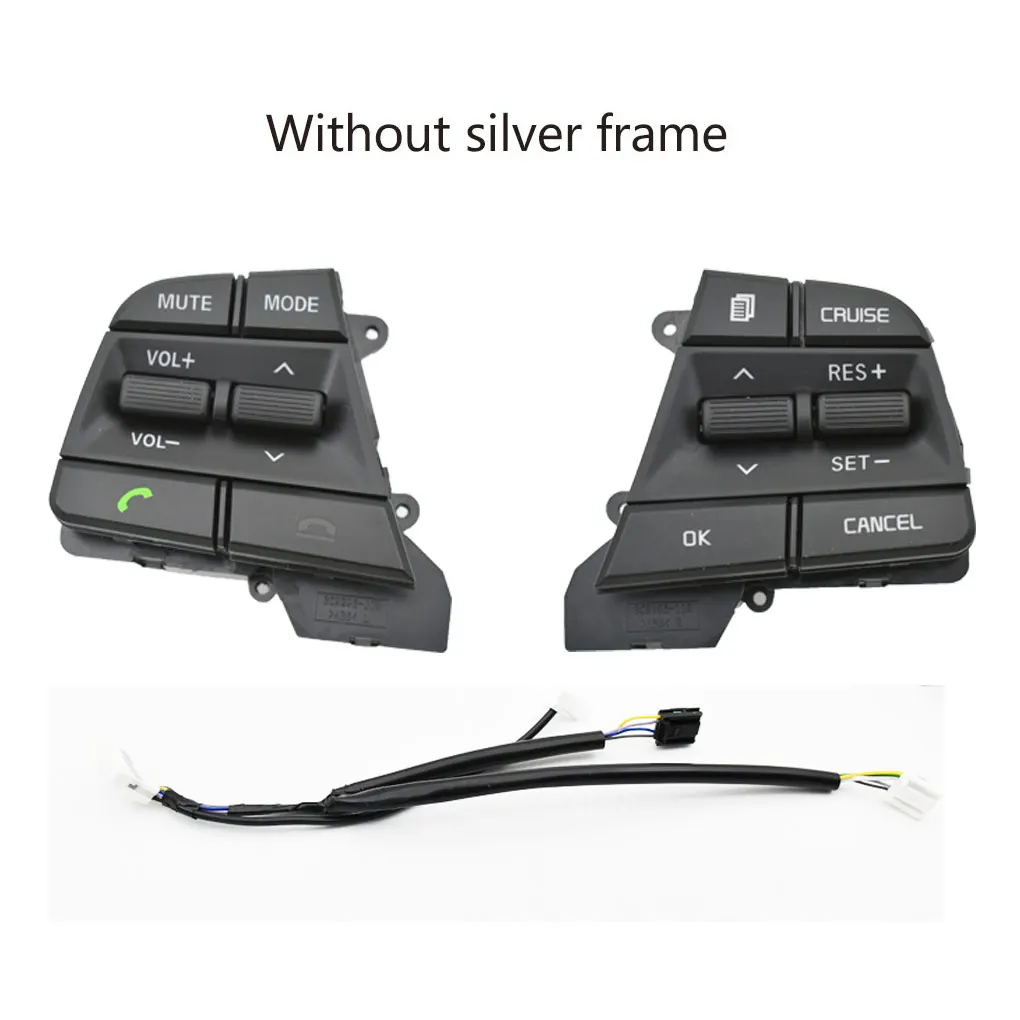 Control Switch Cruise Button Car Modification Steering Wheel Remote Accessories Replacement for Elantra Accent verna
Control Switch Cruise Button Car Modification Steering Wheel Remote Accessories Replacement for Elantra Accent verna