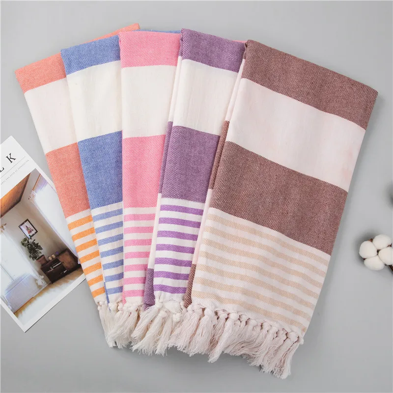 Large Stripe Turkish Cotton Beach Towel with Tassel Sand Free Lightweight Oversized Swimming Travel Beach Body Towels 100x180cm
Large Stripe Turkish Cotton Beach Towel with Tassel Sand Free Lightweight Oversized Swimming Travel Beach Body Towels 100x180cm
