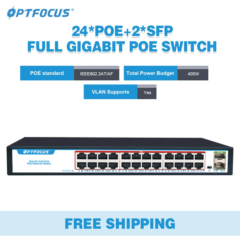 Free shipping POE SWITCH 48v Full Giga Switch Comutador 24 portas 2 SFP Fiber Switch Gigabit
Free shipping POE SWITCH 48v Full Giga Switch Comutador 24 portas 2 SFP Fiber Switch Gigabit