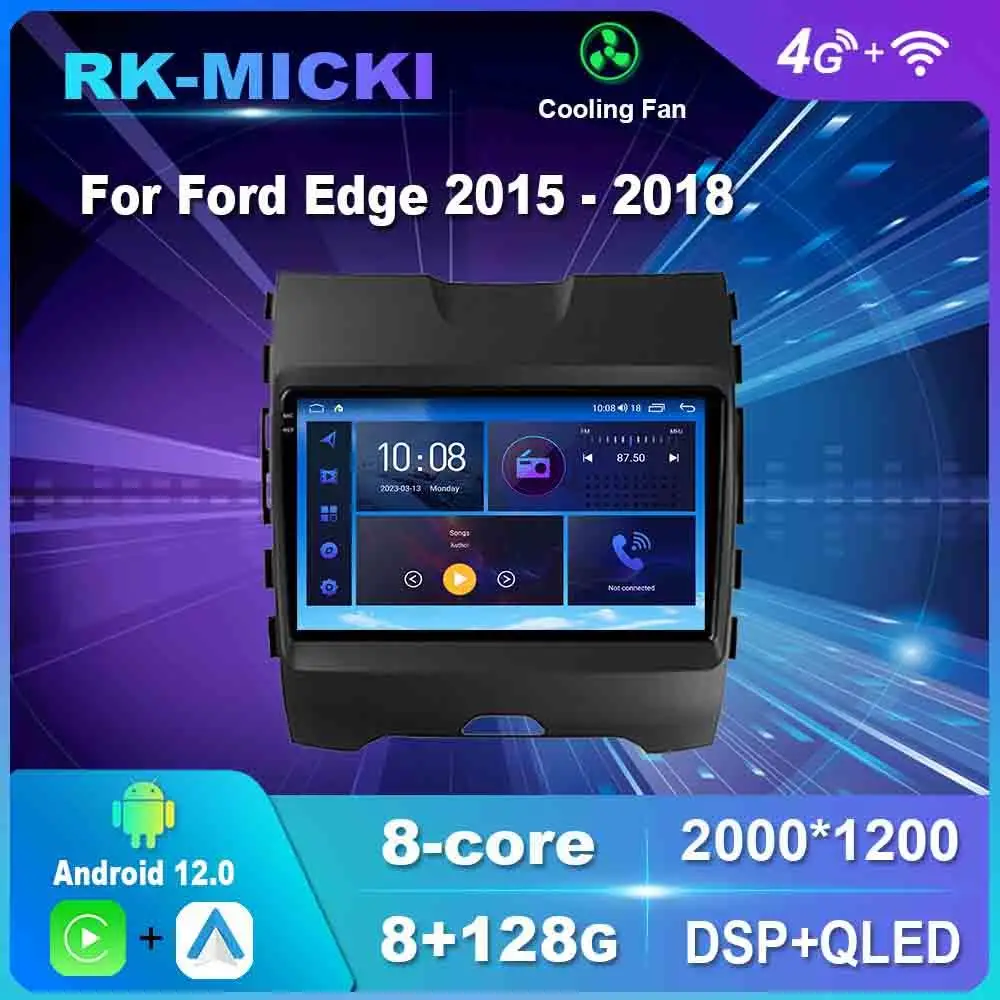 9 дюймов Android 12,0 для Ford Edge 2015 - 2018 мультимедийный плеер Авто радио GPS Carplay 4G WiFi DSP Bluetooth
9 дюймов Android 12,0 для Ford Edge 2015 - 2018 мультимедийный плеер Авто радио GPS Carplay 4G WiFi DSP Bluetooth