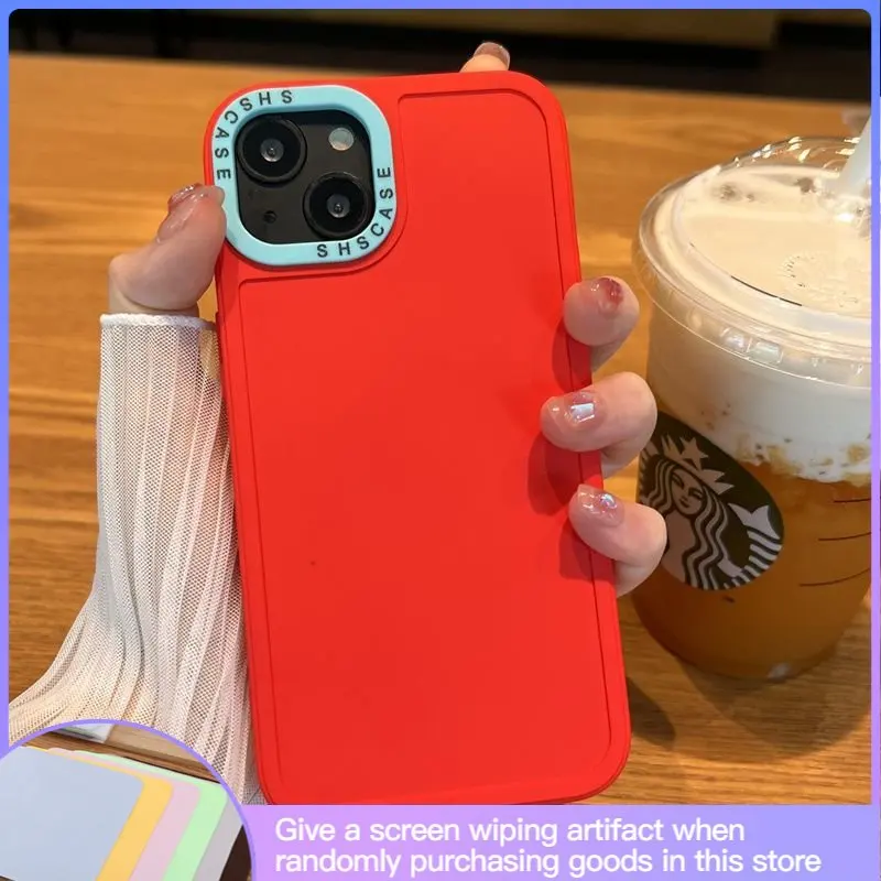 Luxury Advanced Sense Collision Color Lens Phone Case Suitable for IPhone14 13 12 11 XR XSMax All-inclusive Soft Case Protective
Luxury Advanced Sense Collision Color Lens Phone Case Suitable for IPhone14 13 12 11 XR XSMax All-inclusive Soft Case Protective