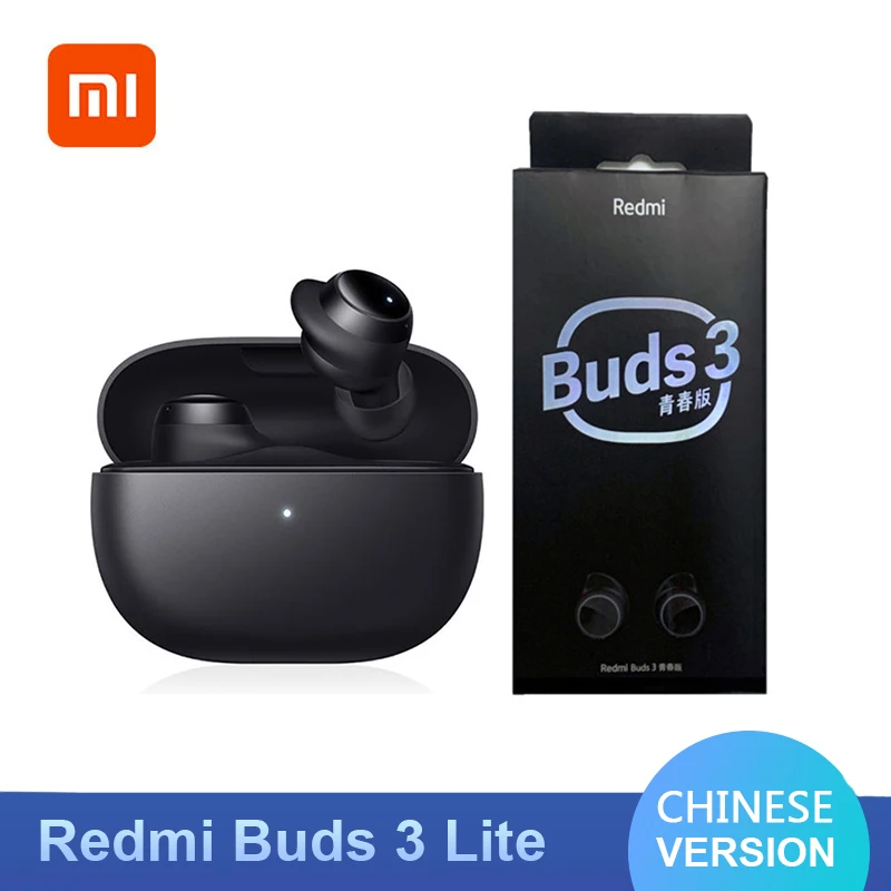 Original Xiaomi Redmi Buds 3 Lite TWS Bluetooth 5.2 Earphone Headset IP54 Sport earphone Ture Wireless AI Control Wholesale
Original Xiaomi Redmi Buds 3 Lite TWS Bluetooth 5.2 Earphone Headset IP54 Sport earphone Ture Wireless AI Control Wholesale