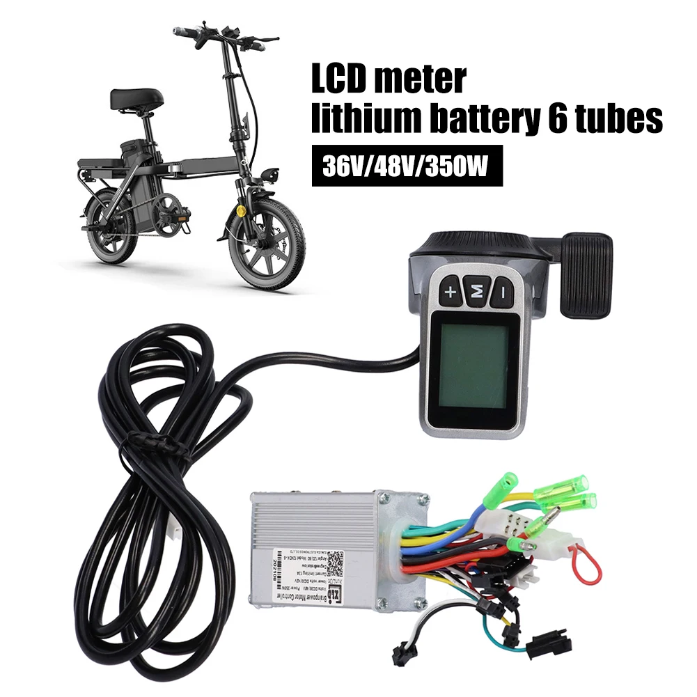 36V/48V 350W Brushless Controller Kit with LCD Meter for Electric Bicycle E-Bike Electric Scooter Accessories Kit
36V/48V 350W Brushless Controller Kit with LCD Meter for Electric Bicycle E-Bike Electric Scooter Accessories Kit