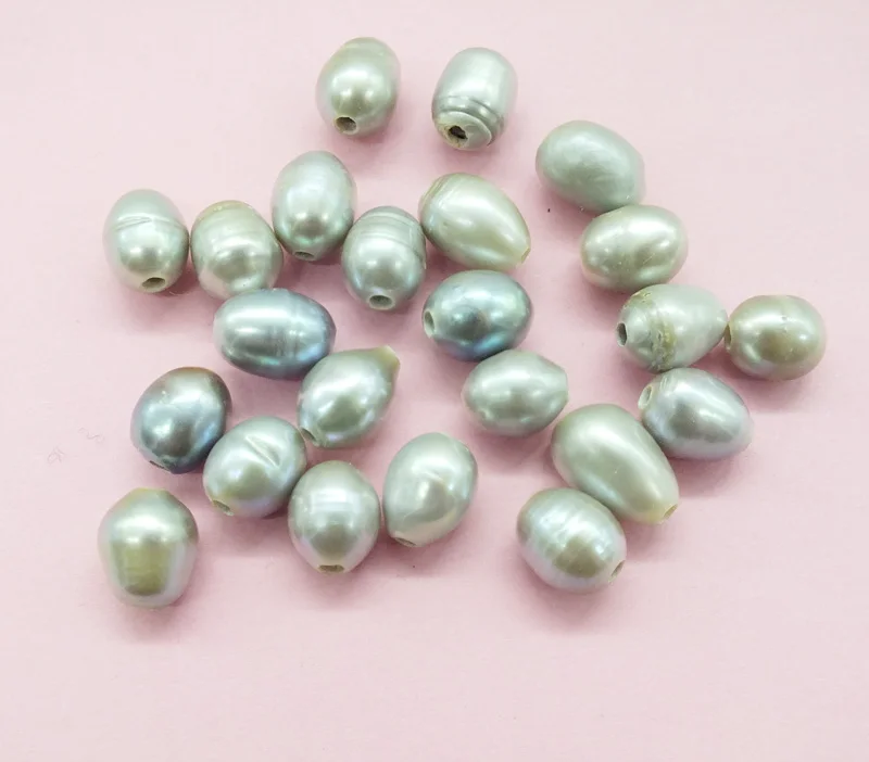 500piece 9-10mm 2mm hole gray color loose rice freshwater pearl beads for DIY jewelry
500piece 9-10mm 2mm hole gray color loose rice freshwater pearl beads for DIY jewelry