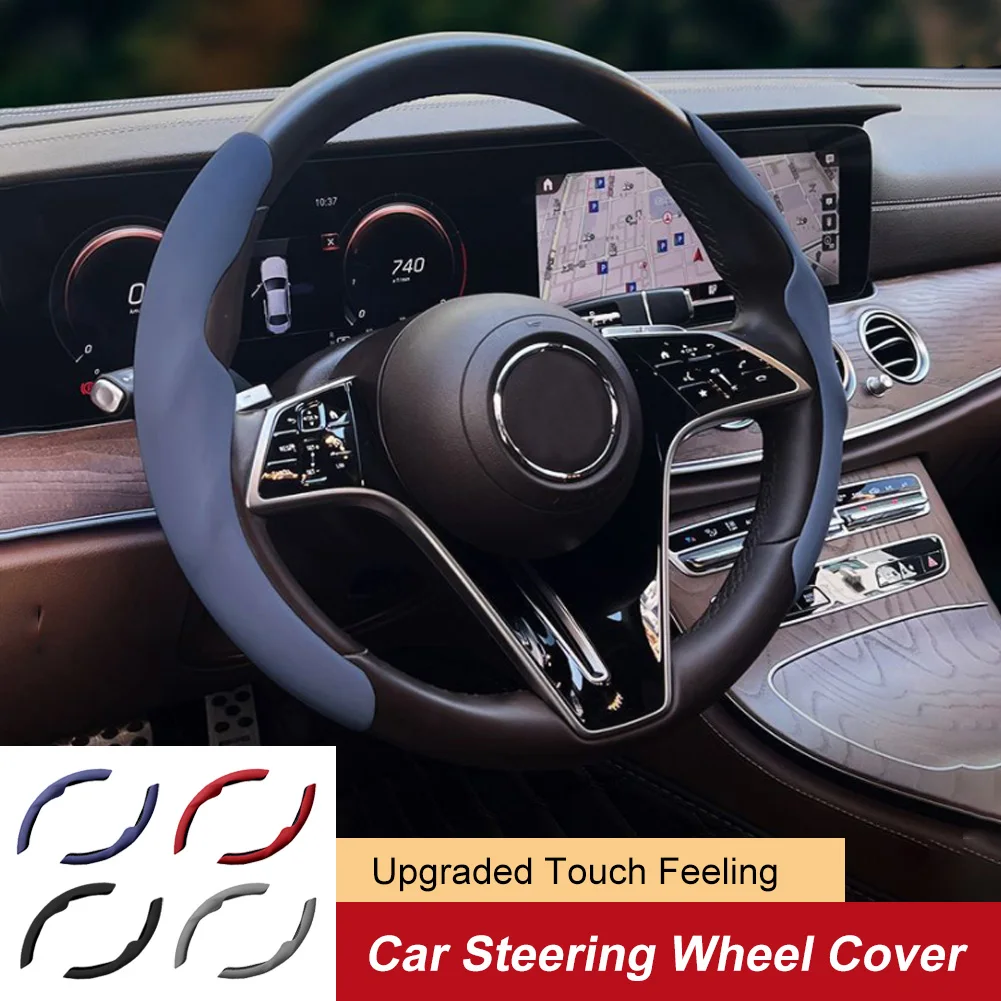 Anti-Slip PU Car Steering Wheel Cover Liquid Feeling 38cm/15inch Steering Wheel Cover Car Styling Interior Accessories For Car
Anti-Slip PU Car Steering Wheel Cover Liquid Feeling 38cm/15inch Steering Wheel Cover Car Styling Interior Accessories For Car