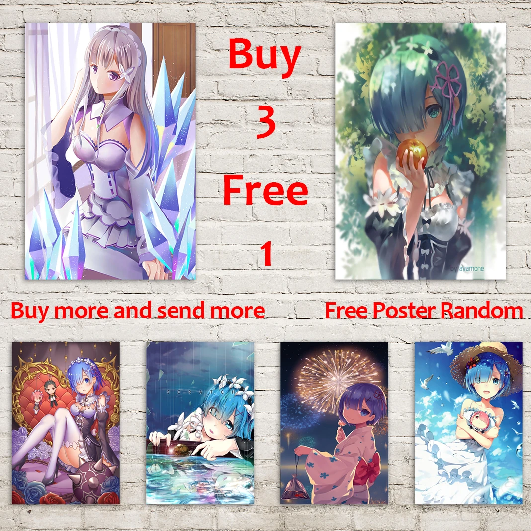 Wall Art Re Life in a Different World Modular Canvas from Zero Pictures Home Decor Painting Prints Poster Living Room Cuadros
Wall Art Re Life in a Different World Modular Canvas from Zero Pictures Home Decor Painting Prints Poster Living Room Cuadros