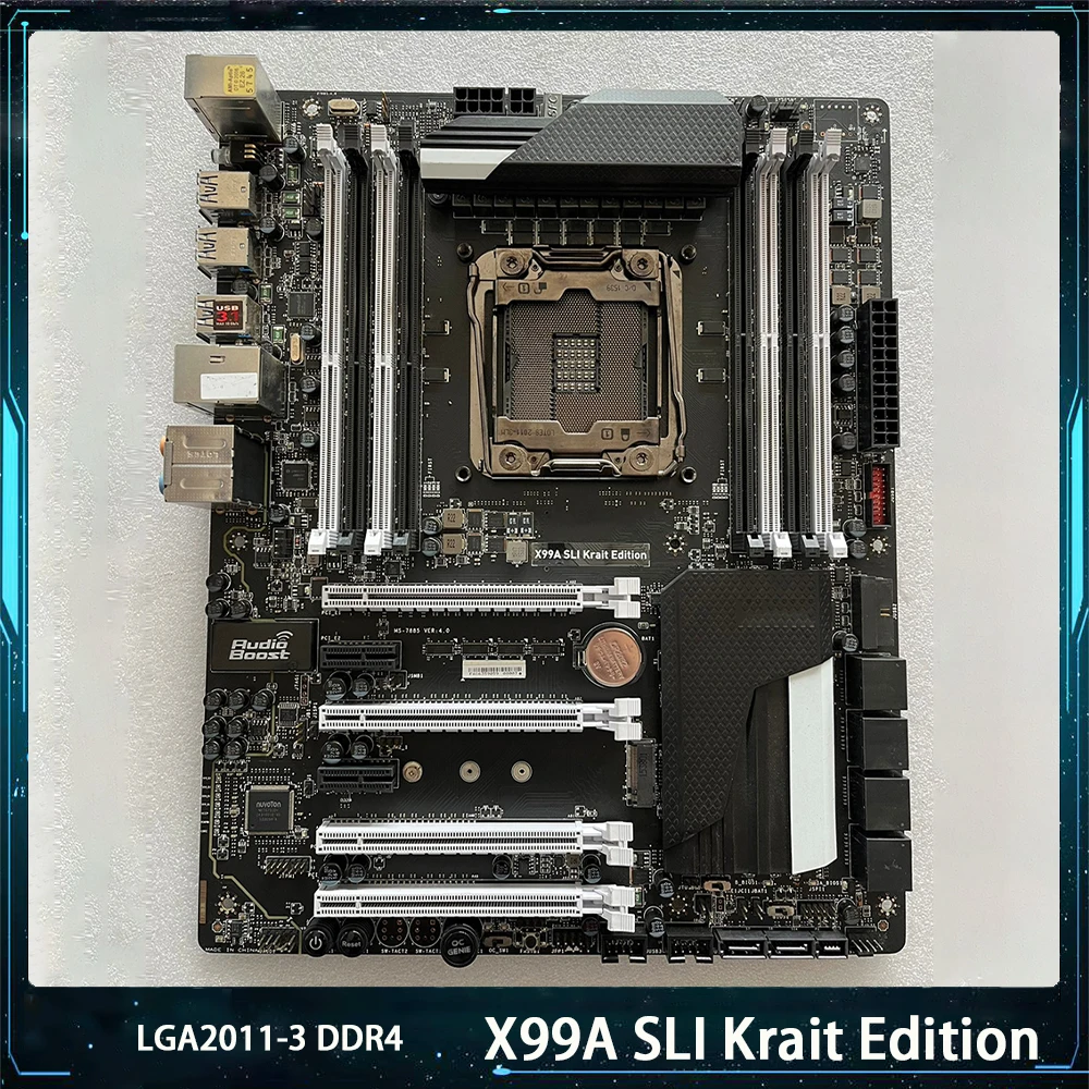X99A SLI kсокращения Edition для Msi LGA2011-3 USB3.0/3,1 M.2 DDR4 128 Гб SATA3 * 10 ATX материнская плата для настольного компьютера, оригинальное качество, быстрая дост...
X99A SLI kсокращения Edition для Msi LGA2011-3 USB3.0/3,1 M.2 DDR4 128 Гб SATA3 * 10 ATX материнская плата для настольного компьютера, оригинальное качество, быстрая дост...