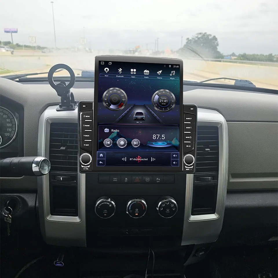 Автомобильный радиоприемник, аудио-видео A/V-плеер, головное устройство с GPS Carplay, кассета для грузовиков Dodge RAM 1500 2500, 2008-2012 
Автомобильный радиоприемник, аудио-видео A/V-плеер, головное устройство с GPS Carplay, кассета для грузовиков Dodge RAM 1500 2500, 2008-2012