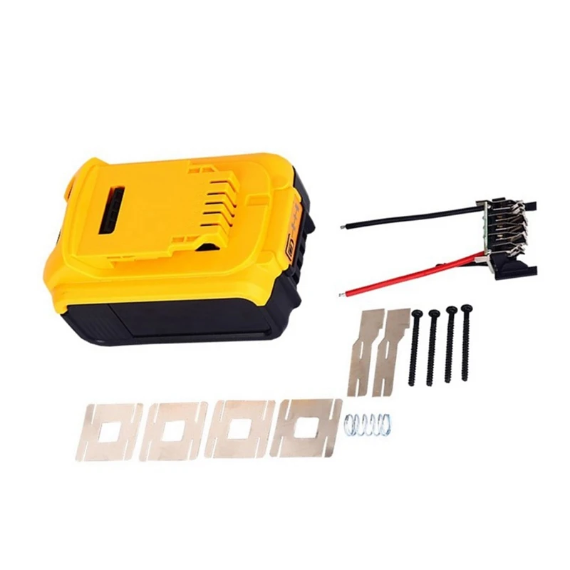 2X Li-Ion Battery Plastic Case PCB Charging Protection Circuit Board Shell For Dewalt 18V 20V Li-Ion Battery
2X Li-Ion Battery Plastic Case PCB Charging Protection Circuit Board Shell For Dewalt 18V 20V Li-Ion Battery