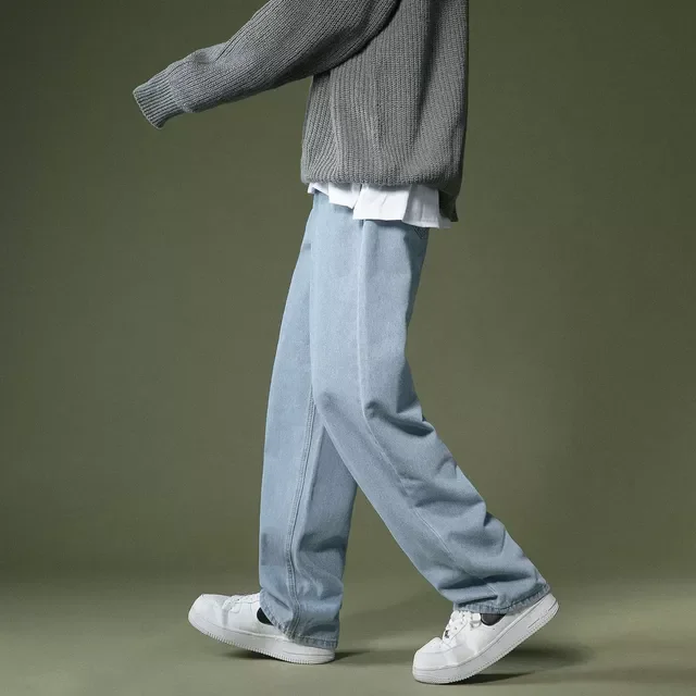 Fashion Retro Casual Jeans Men Streetwear Autumn Wild Loose Hip-hop Straight Denim Pants Mens S-2XL Wide-leg Jeans Men's
Fashion Retro Casual Jeans Men Streetwear Autumn Wild Loose Hip-hop Straight Denim Pants Mens S-2XL Wide-leg Jeans Men's