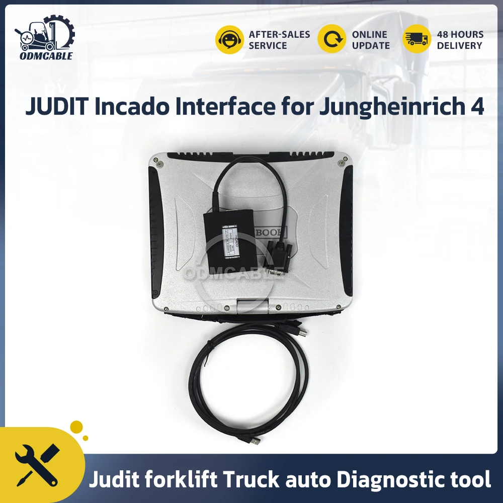 Комплект для диагностики вилочного погрузчика JUDIT 4 Jungheinrich Judit-4 box Incado с кабелями диагностики вилочного погрузчика Jungheinrich, USB-кабель juditbox
Комплект для диагностики вилочного погрузчика JUDIT 4 Jungheinrich Judit-4 box Incado с кабелями диагностики вилочного погрузчика Jungheinrich, USB-кабель juditbox