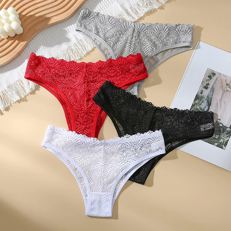 New Women Sexy Lace G String Panties Female Fashion Lingerie Thong Underwear Tempting Briefs Transprant Underpant Intimates
New Women Sexy Lace G String Panties Female Fashion Lingerie Thong Underwear Tempting Briefs Transprant Underpant Intimates