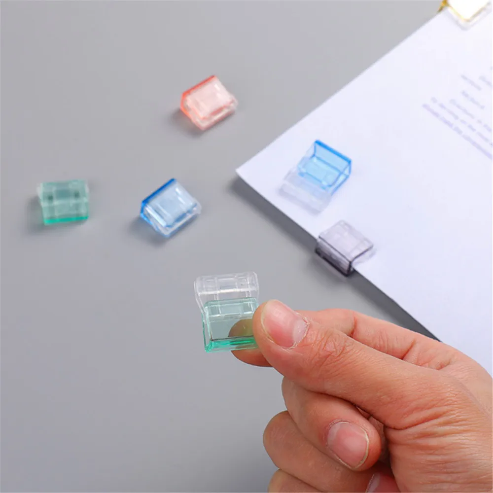 Transparent Color Clip Student Paper Data Classification Clip School Stationery Office File Folder Multi-Functional Supplies
Transparent Color Clip Student Paper Data Classification Clip School Stationery Office File Folder Multi-Functional Supplies