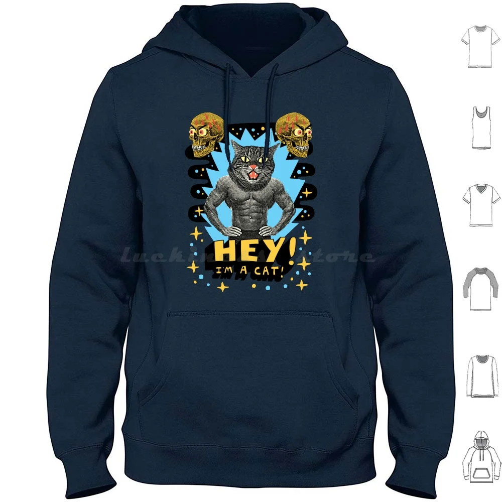 Эй! Я кошка! Толстовки с длинным рукавом, коллаж с котом, цифровое искусство, мышцы, животные, милые питомцы, Lmao, смешной череп
Эй! Я кошка! Толстовки с длинным рукавом, коллаж с котом, цифровое искусство, мышцы, животные, милые питомцы, Lmao, смешной череп
