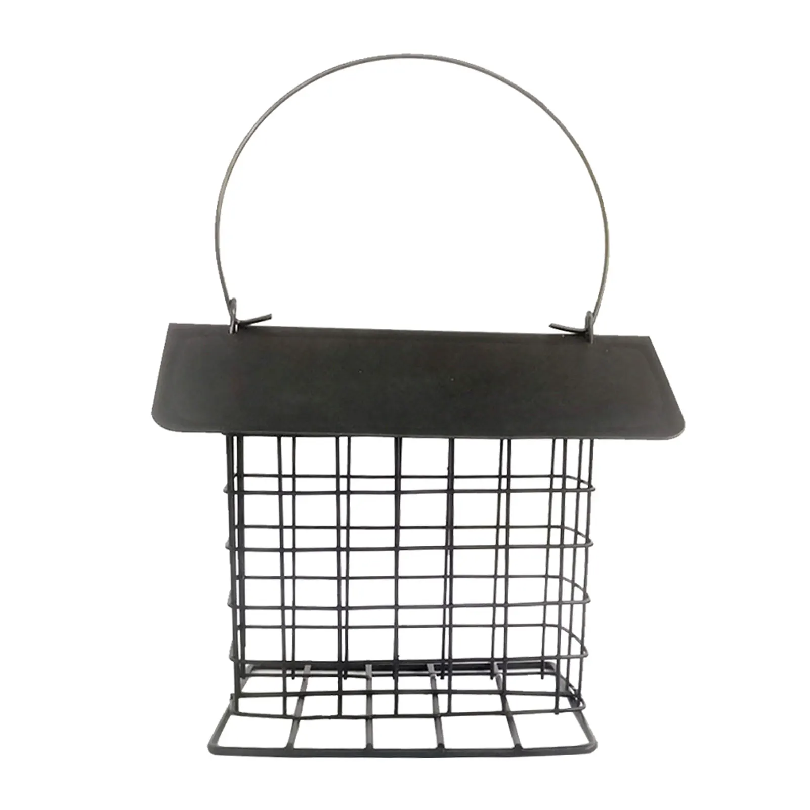 House Durable With Roof Food Dispenser Metal Garden Wildlife Suet Yard Bird Feeder Square Bread Block Indoor Outdoor Hanging
House Durable With Roof Food Dispenser Metal Garden Wildlife Suet Yard Bird Feeder Square Bread Block Indoor Outdoor Hanging