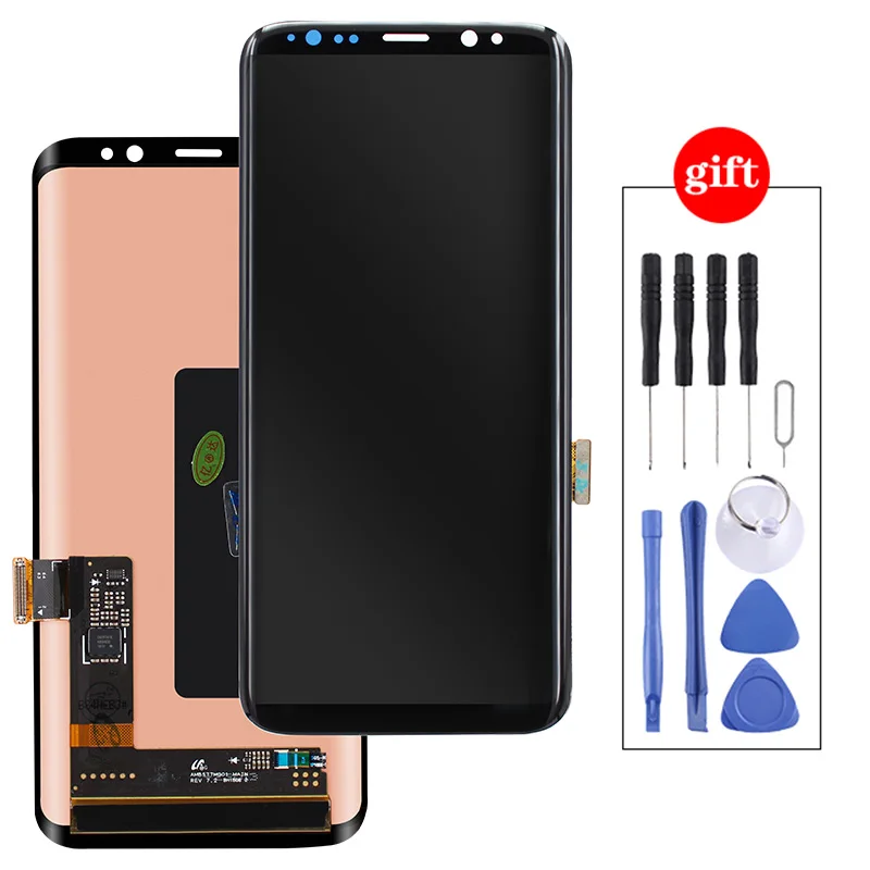 Original AMOLED For Samsung Galaxy S8 G950FD G950W G950S G950K G950L G9500 G950 Lcd Display With Touch Screen Digitizer Assembly
Original AMOLED For Samsung Galaxy S8 G950FD G950W G950S G950K G950L G9500 G950 Lcd Display With Touch Screen Digitizer Assembly