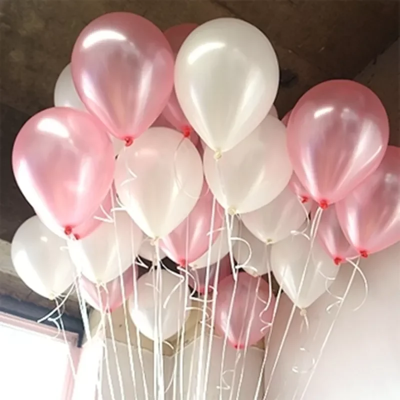 White Balloons 10PCS 10inch Pearl Latex Balloons Wedding Decorations Inflatable Air Ball Children Birthday Party Ballon Supplies
White Balloons 10PCS 10inch Pearl Latex Balloons Wedding Decorations Inflatable Air Ball Children Birthday Party Ballon Supplies