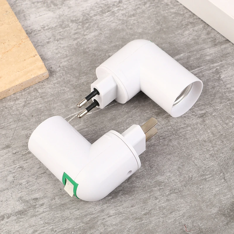 1Pc E27 Socket Lamp Bulb Adapter 360 Degrees Adjustable Light Bases Lamp Holder Converter Light Bulb Adapter EU US Plug
1Pc E27 Socket Lamp Bulb Adapter 360 Degrees Adjustable Light Bases Lamp Holder Converter Light Bulb Adapter EU US Plug