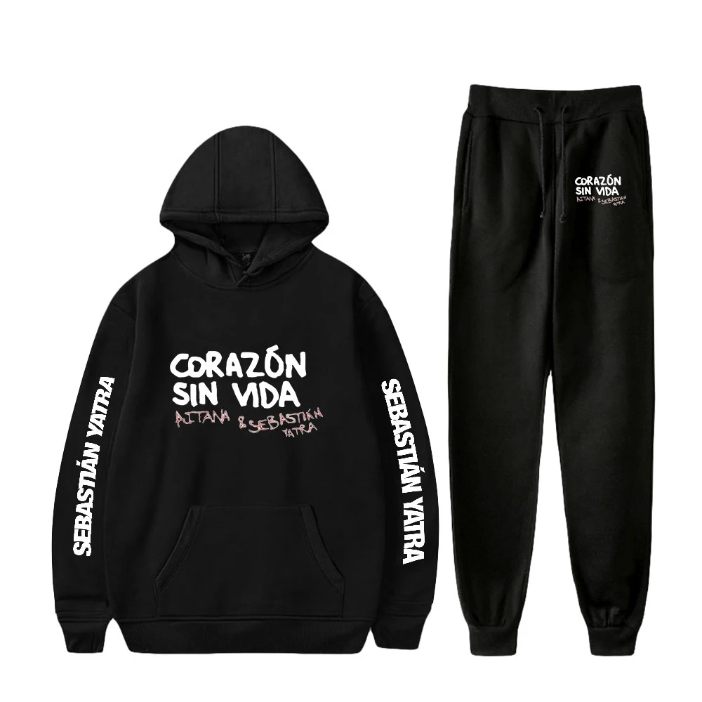 2022 Women Men's Set Rip Pop Singer Sebastian Yatra Sweatshirt Unisex Two Piece Set Hoodie+Jogger Pant Harajuku Streetwear
2022 Women Men's Set Rip Pop Singer Sebastian Yatra Sweatshirt Unisex Two Piece Set Hoodie+Jogger Pant Harajuku Streetwear