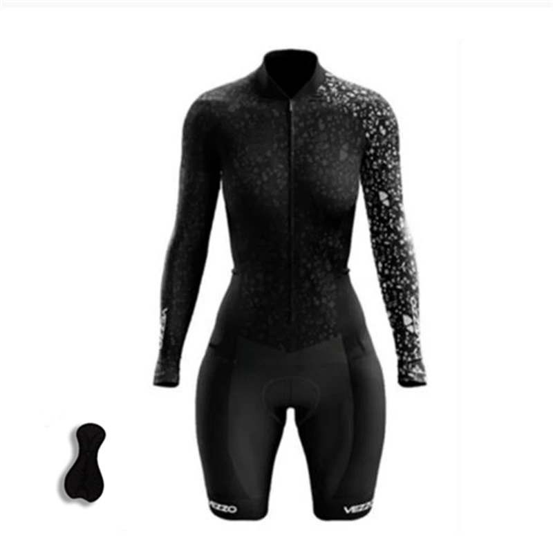 Women's Triathlon Suit Summer Long sleeve shorts Cycling Jersey Skinsuit Maillot Ciclismo Bicycle Jersey Bike Clothes Jumpsuits
Women's Triathlon Suit Summer Long sleeve shorts Cycling Jersey Skinsuit Maillot Ciclismo Bicycle Jersey Bike Clothes Jumpsuits