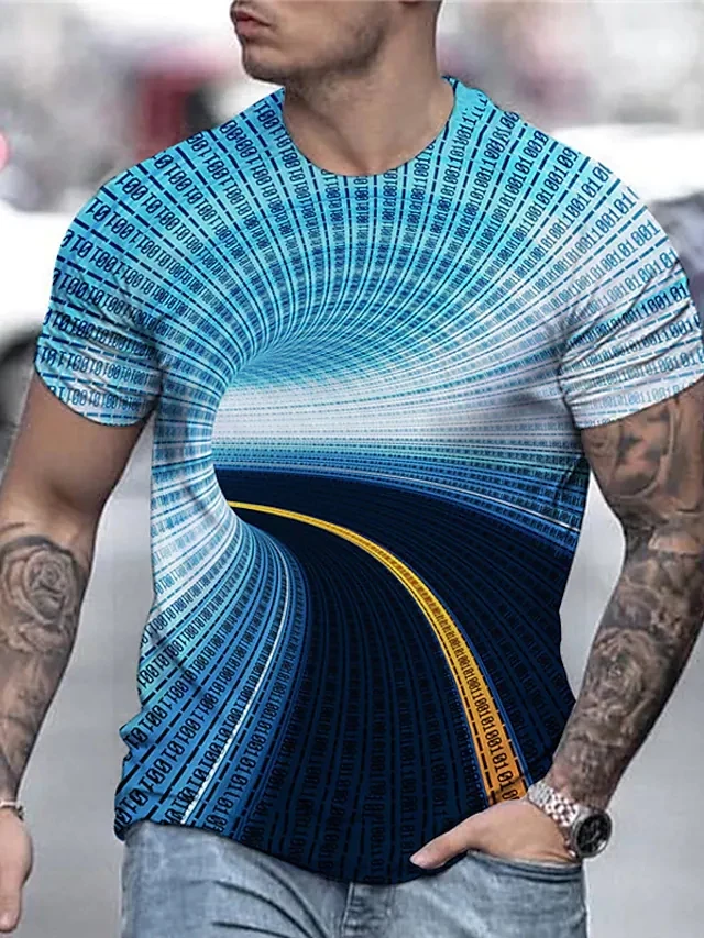 Men Clothes 3D Print Fashion T Shirts for Men O-neck Streetwear Tops Short Sleeve Oversized Camisetas Spring and Summer
Men Clothes 3D Print Fashion T Shirts for Men O-neck Streetwear Tops Short Sleeve Oversized Camisetas Spring and Summer