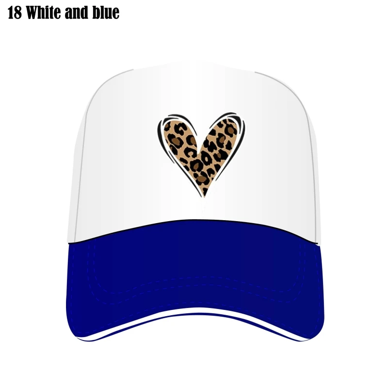 Leopard Heart Print Women Custom Hat Mesh Outdoor Flat Brim Women Bill Hats Ladies Fashion Cap Caps Flat Brim Mujer
Leopard Heart Print Women Custom Hat Mesh Outdoor Flat Brim Women Bill Hats Ladies Fashion Cap Caps Flat Brim Mujer