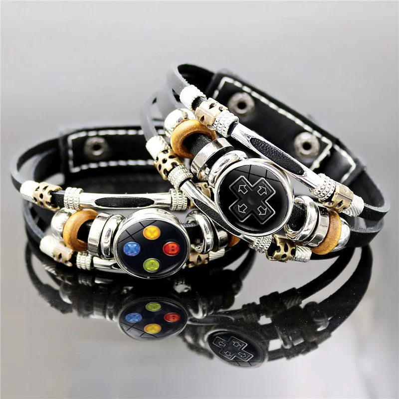 2022 Novelty Glass Gem Photo Game Console Gammer Gamepad Bracelet Men Women Game Controller Bracelet for Men Boys Gift for Him
2022 Novelty Glass Gem Photo Game Console Gammer Gamepad Bracelet Men Women Game Controller Bracelet for Men Boys Gift for Him