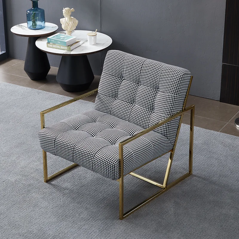 Luxury gold stainless steel frame Swallow gird leisure chair for living room sofa chair furniture
Luxury gold stainless steel frame Swallow gird leisure chair for living room sofa chair furniture
