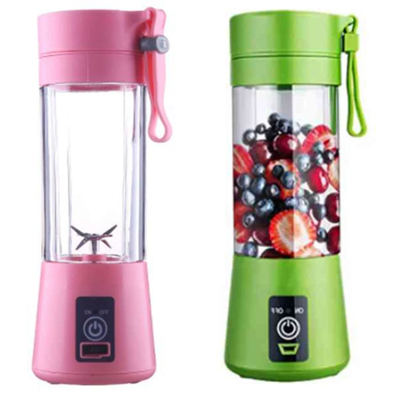 Portable 4 Blades Electric Juice Fruit Blender Cup Bottle Mixer Smoothie USB Rechargeable For Gym Travel
Portable 4 Blades Electric Juice Fruit Blender Cup Bottle Mixer Smoothie USB Rechargeable For Gym Travel