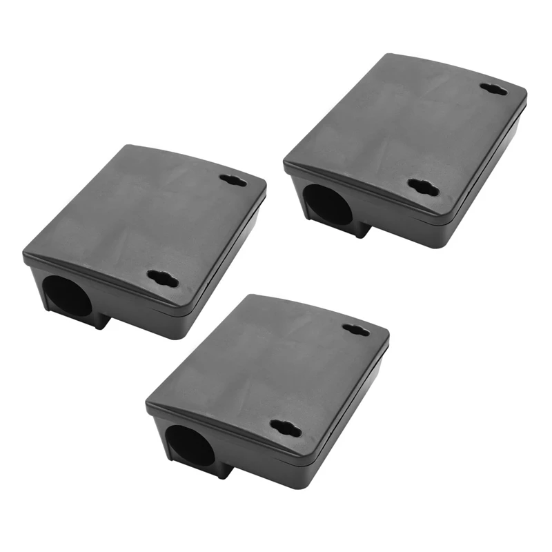 3X Professional Rodent Bait Block Station Box Case Trap & Key For Rat Mouse Mice
3X Professional Rodent Bait Block Station Box Case Trap & Key For Rat Mouse Mice