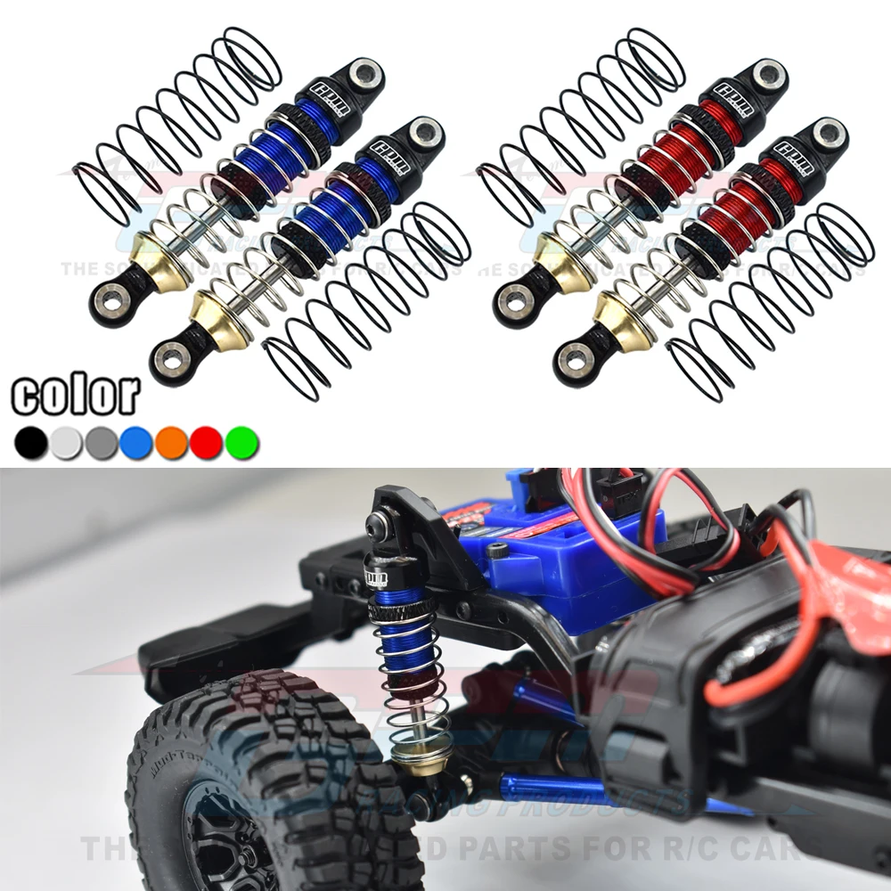

GPM Metal Alloy 52mm Front Rear Shock Absorber 9764 for Traxxas 1/18 TRX4M TRX4-M Defender Bronco RC Crawler Car Upgrade Parts