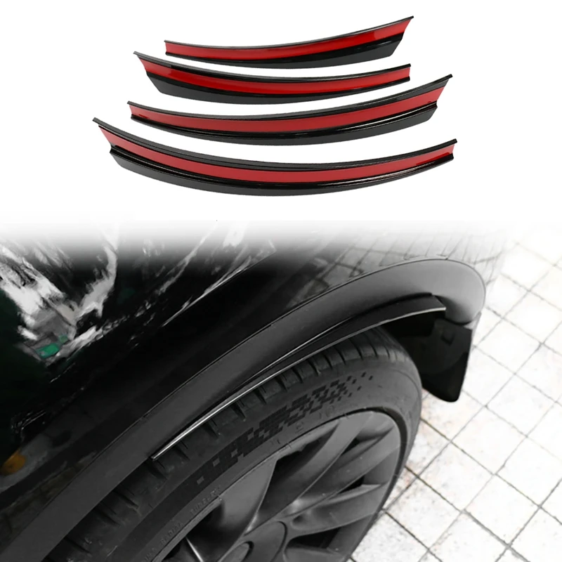 Front+Rear Car Wheel Eyebrow Fender Mudguard Mud Flap Splash Guard for Tesla Model Y 2021 
Front+Rear Car Wheel Eyebrow Fender Mudguard Mud Flap Splash Guard for Tesla Model Y 2021