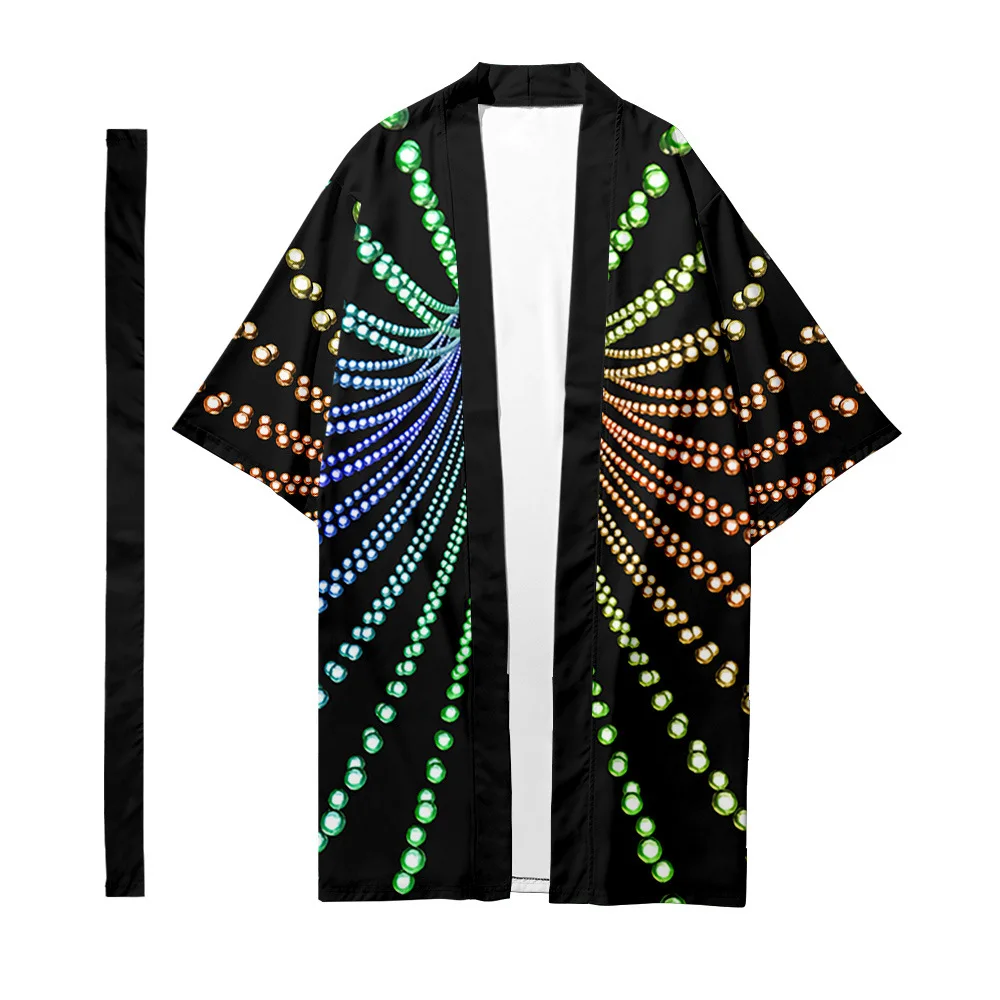 Men's Japanese Long Kimono Cardigan Men's Samurai Clothing Kimono Light Effect Pattern Kimono Shirt Yukata Jacket
Men's Japanese Long Kimono Cardigan Men's Samurai Clothing Kimono Light Effect Pattern Kimono Shirt Yukata Jacket