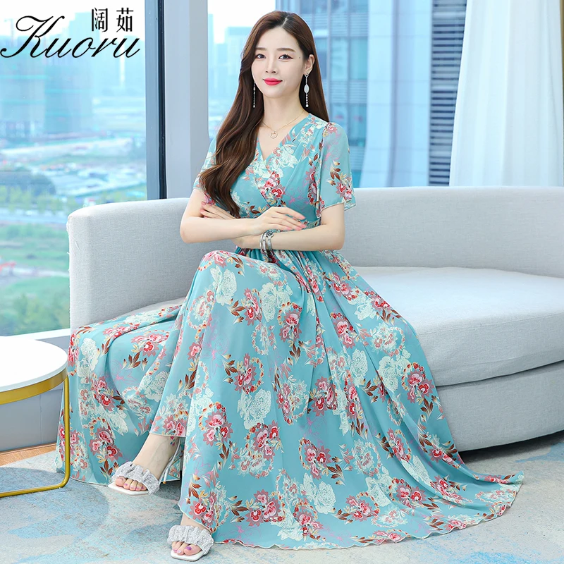 Vestido Floral Korean Fashion Dress Women Elegant Summer 2022 Clothes Chiffon Robe Longue Night Tunics Prom Dresses Maxi Beach
Vestido Floral Korean Fashion Dress Women Elegant Summer 2022 Clothes Chiffon Robe Longue Night Tunics Prom Dresses Maxi Beach