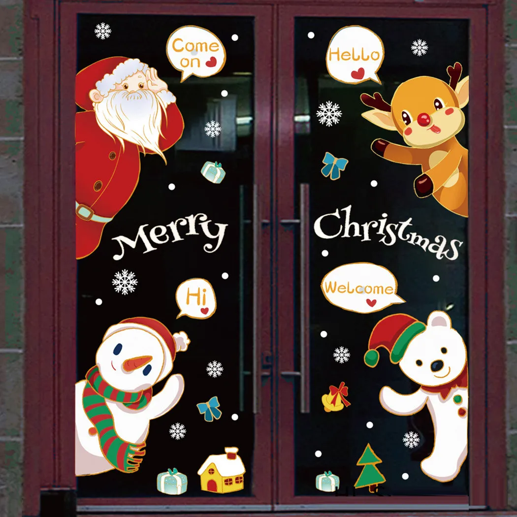 Christmas Tree Xmas Removable Waterproof Stickers Art Decal For Wall Home Shop Dorm Store Windows Decor Sticker
Christmas Tree Xmas Removable Waterproof Stickers Art Decal For Wall Home Shop Dorm Store Windows Decor Sticker