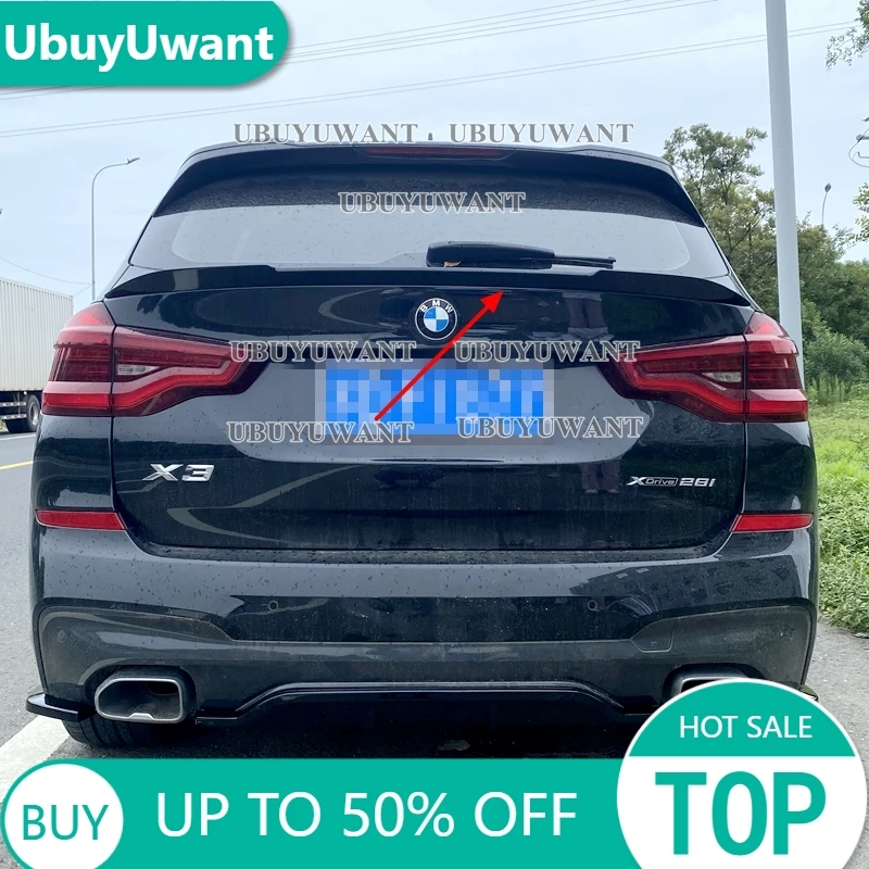 For BMW X3 G01 High Quality Carbon Color and Glossy Black Color Rear MIddle Spoiler Tail Wing Trunk Cover Car Styling 18-21
For BMW X3 G01 High Quality Carbon Color and Glossy Black Color Rear MIddle Spoiler Tail Wing Trunk Cover Car Styling 18-21