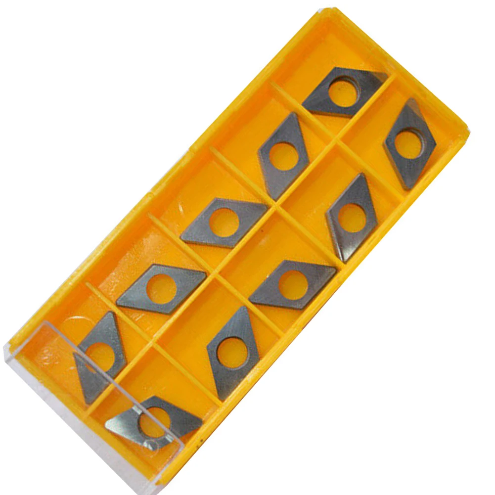 10pcs Carbide Insert Shim Seats DNMG11T304/08/12 SD1103 11T3 CNC Metal Lathe Turning Mechanical Workshop Woodworking Tools
10pcs Carbide Insert Shim Seats DNMG11T304/08/12 SD1103 11T3 CNC Metal Lathe Turning Mechanical Workshop Woodworking Tools