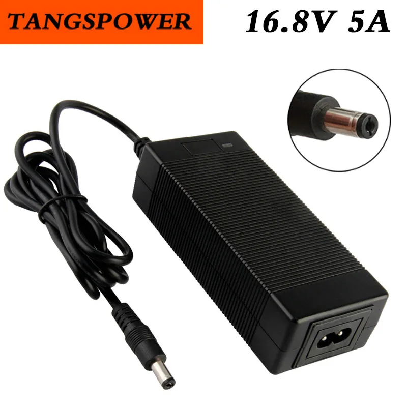 16.8V 5A Lithium Battery Charger For 4Series 14.8V Li-ion battery pack Charger Electric tool sweeping robot Fast Chargering
16.8V 5A Lithium Battery Charger For 4Series 14.8V Li-ion battery pack Charger Electric tool sweeping robot Fast Chargering