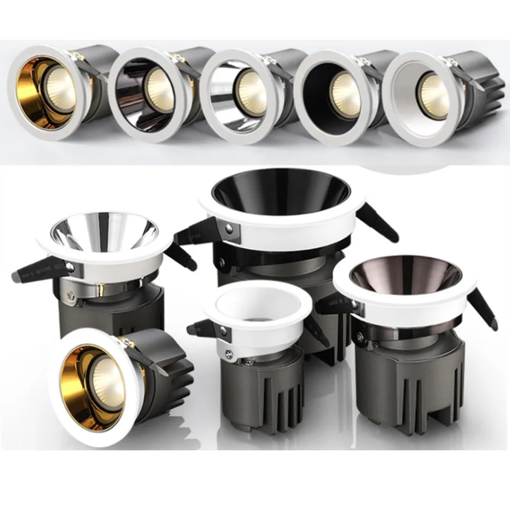Anti-glare LED Spotlights 5/7/10/15/18/25/30W Ceiling Lamp Hotel Living Room Lighting Decor Wall Washer COB Recessed Downlight
Anti-glare LED Spotlights 5/7/10/15/18/25/30W Ceiling Lamp Hotel Living Room Lighting Decor Wall Washer COB Recessed Downlight
